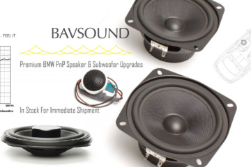 BAVSound Stage 1 Ghost Subwoofer Speaker Upgrades For BMW
