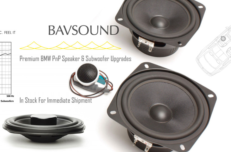 BAVSound Stage 1 Ghost Subwoofer Speaker Upgrades For BMW