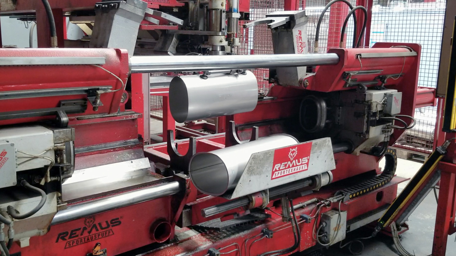 Remus Exhaust Canister Roll Forming Prep 