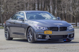 BMW 428i with m-sport front bumper on niche m-129 wheels with wagner intercooler