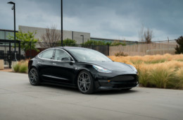 Tesla Model 3 Avant Garde M580 Kingsport Gray, front