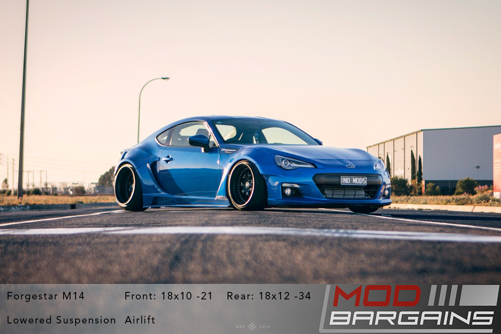 Forgestar M14, BRZ, Subaru BRZ,