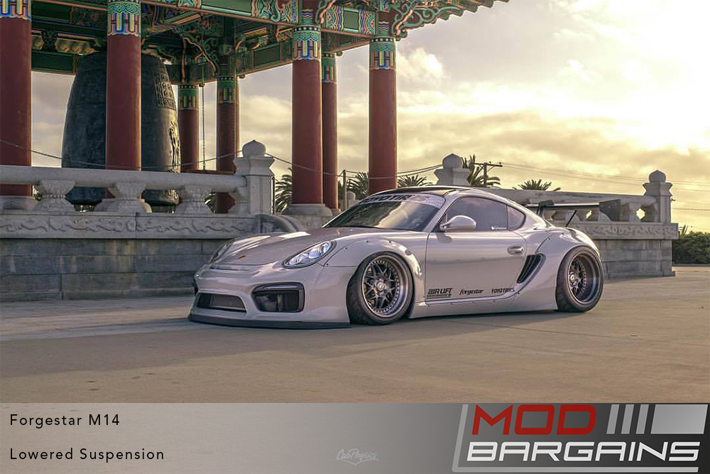 Forgestar M14, Cayman, Porsche Cayman