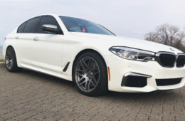 G30, M550i, bmw, forgestar, forgestar f14, BMW M550i, 5 series, wheels, side shot of m550i