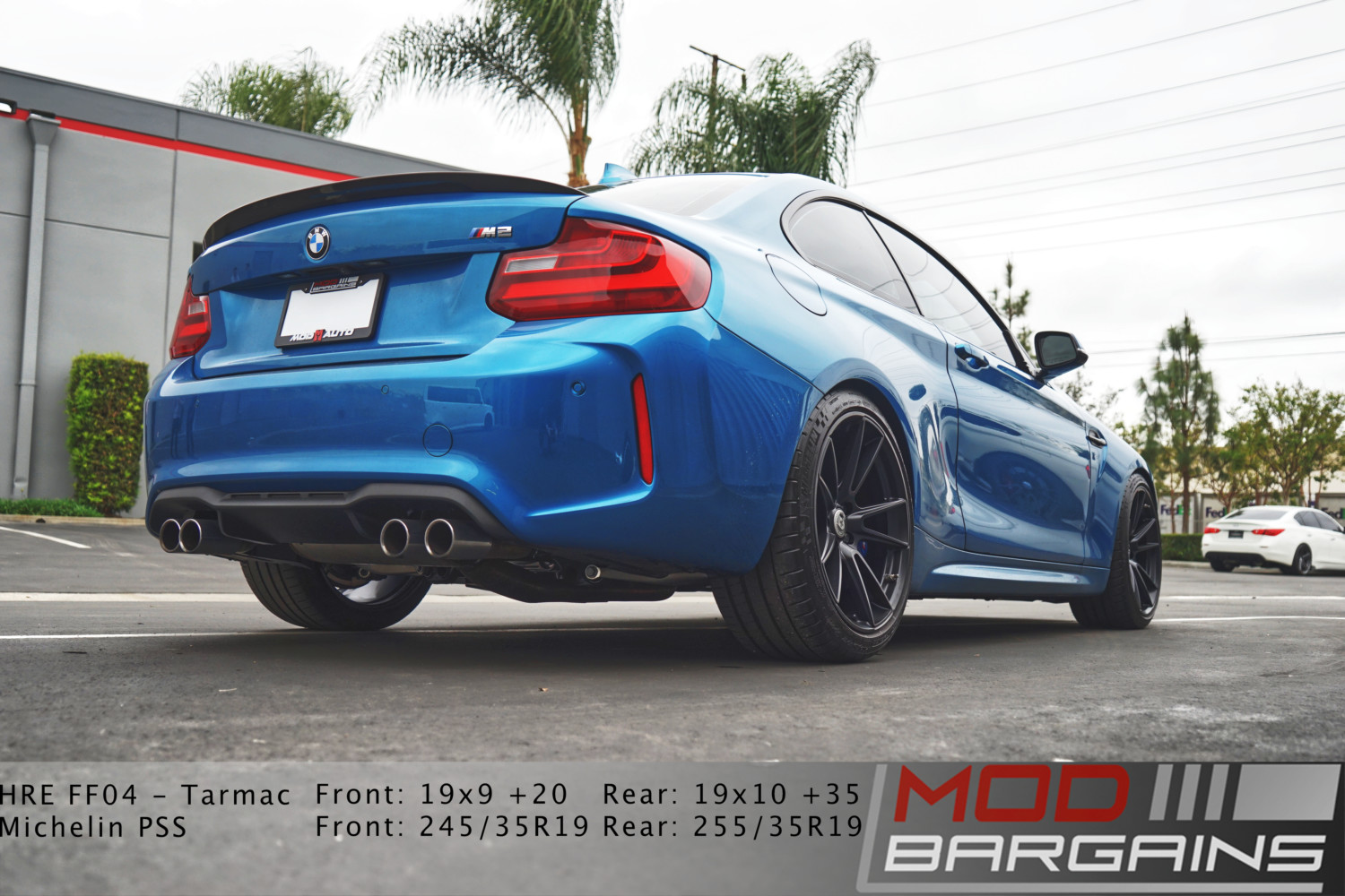 BMW M2, HRE wheels, M2, Carbon fiber lip, Back of M2