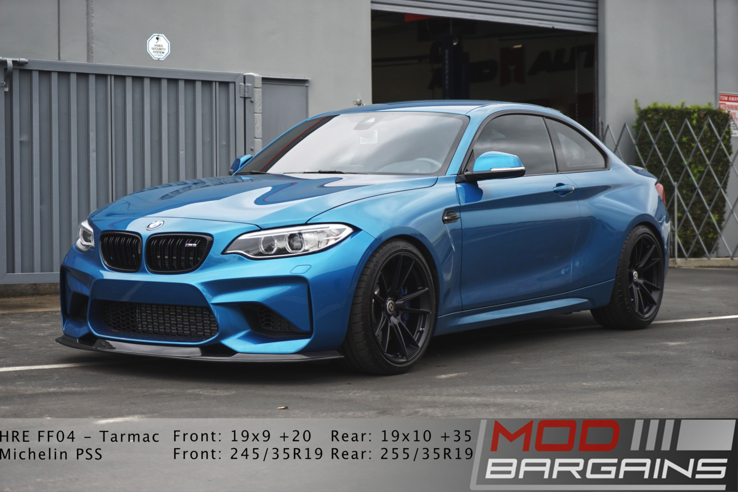 BMW M2, HRE wheels, M2, Carbon fiber lip, Front view of M2