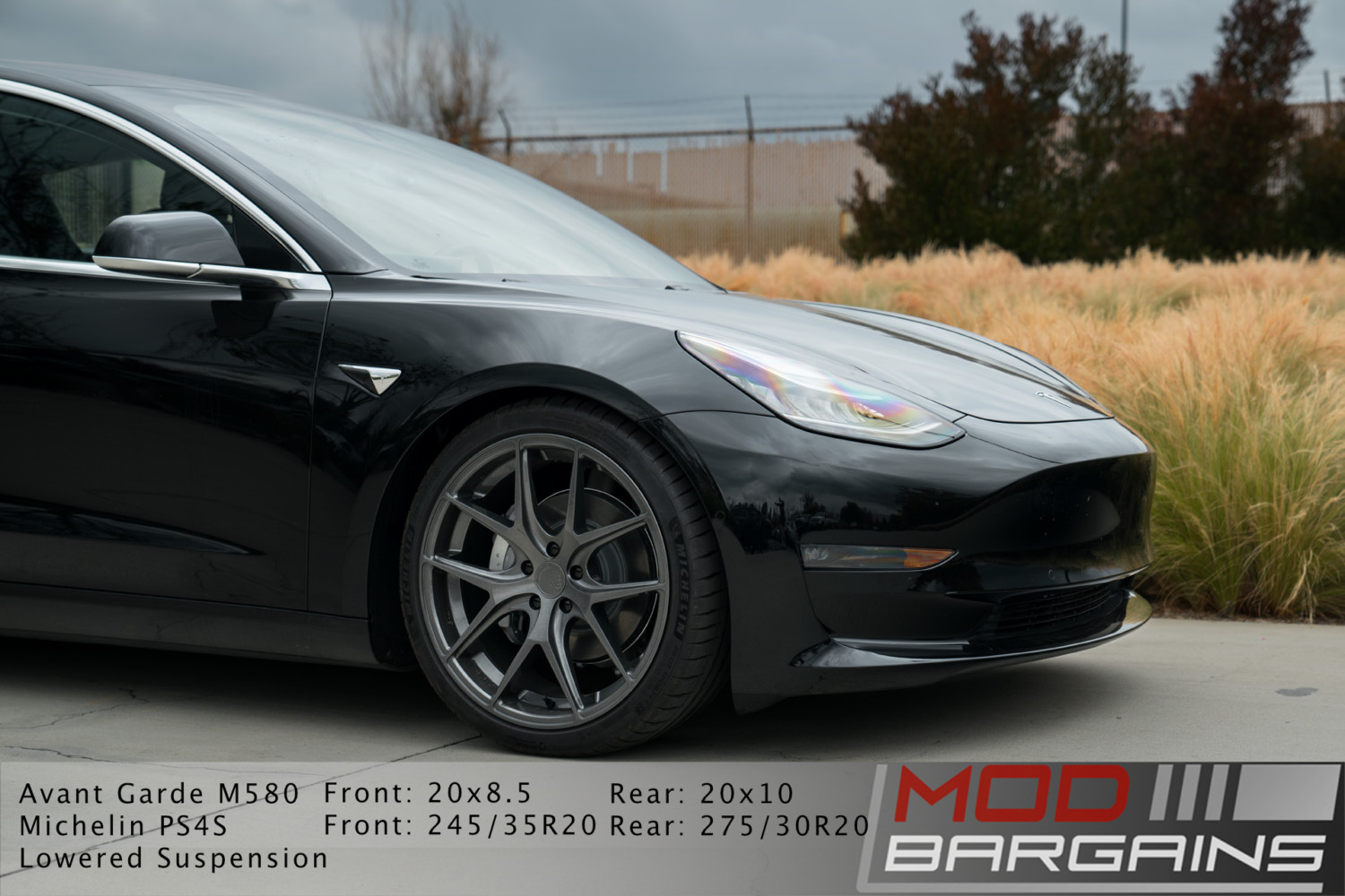 Tesla Model 3 Avant Garde M580 Kingsport Gray, wheel