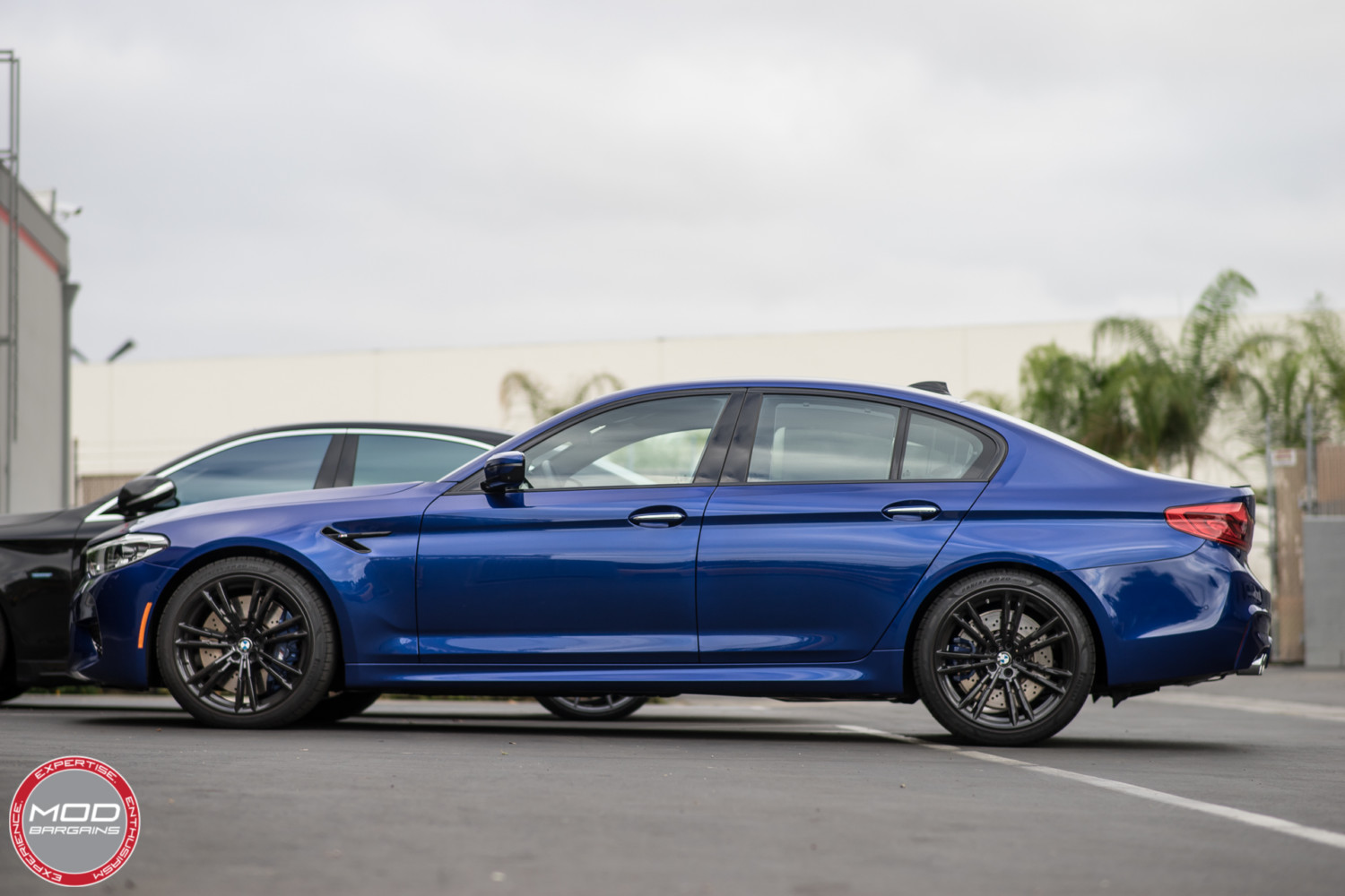 Marina Bay Blue F90 M5 Vogtland Stock Height