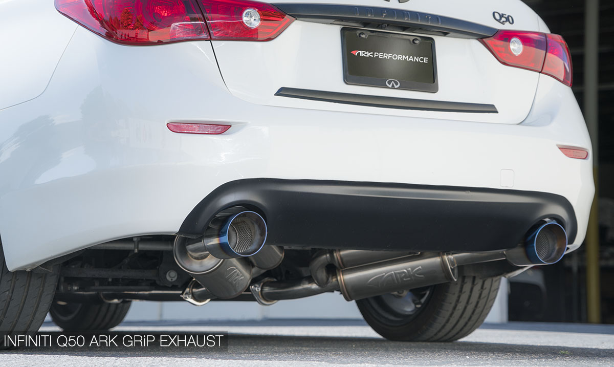 ARK Catback exhaust for Infiniti Q50 3.0t RedSport