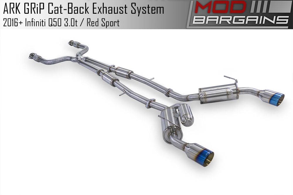 ARK Catback exhaust for Infiniti Q50 3.0t RedSport