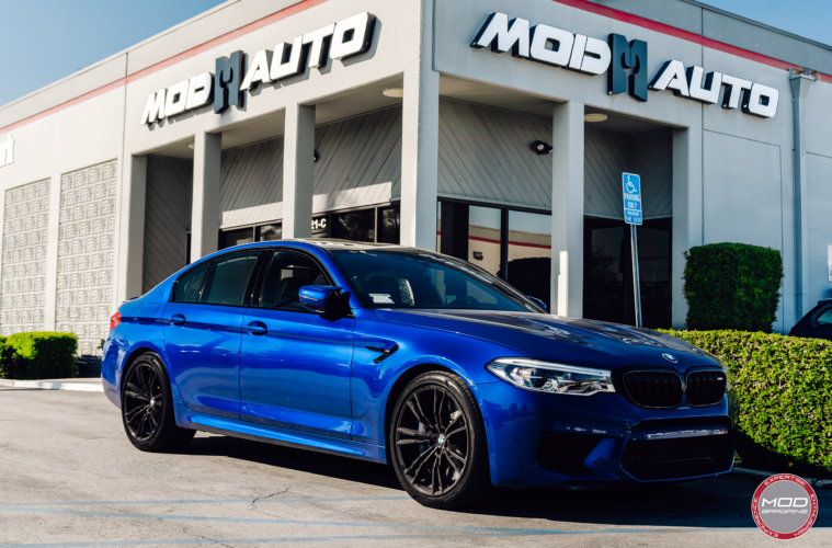 BMW F90 M5 Marina Bay Blue