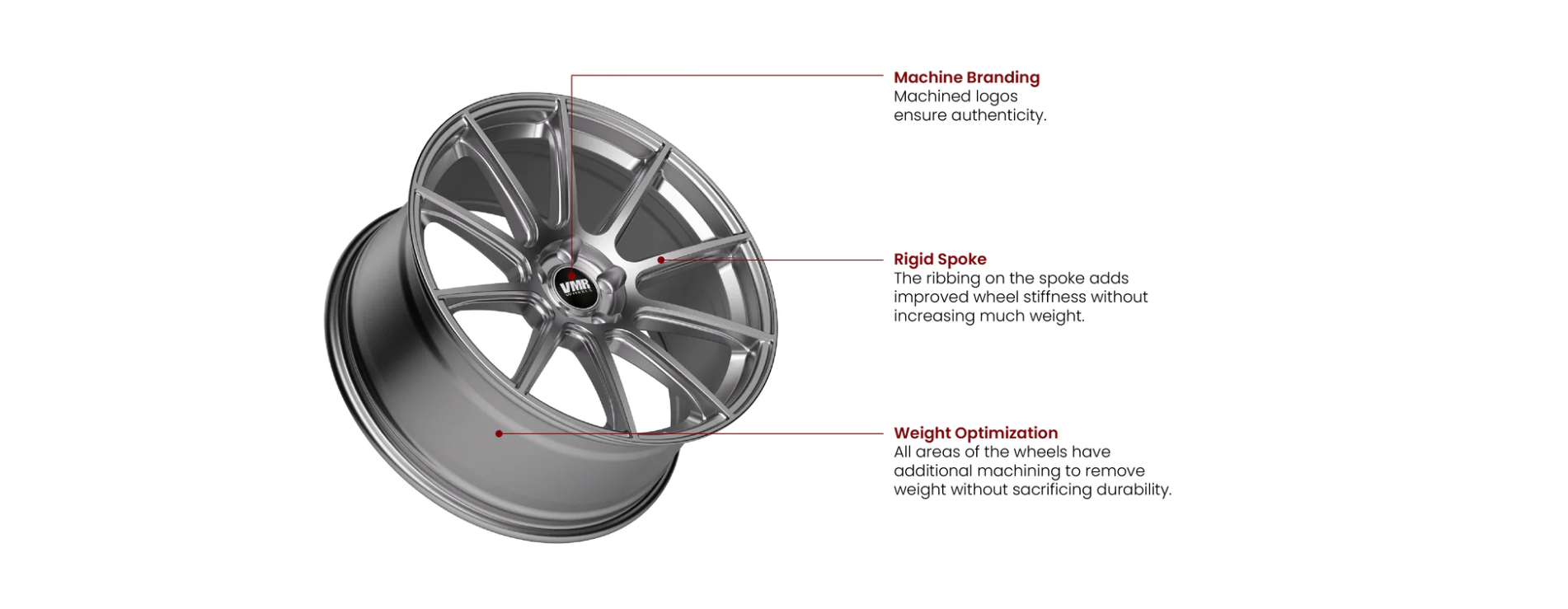 VMR V806 Key Features